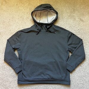 Nike Gray Fleece Lined Pullover Hoodie Medium